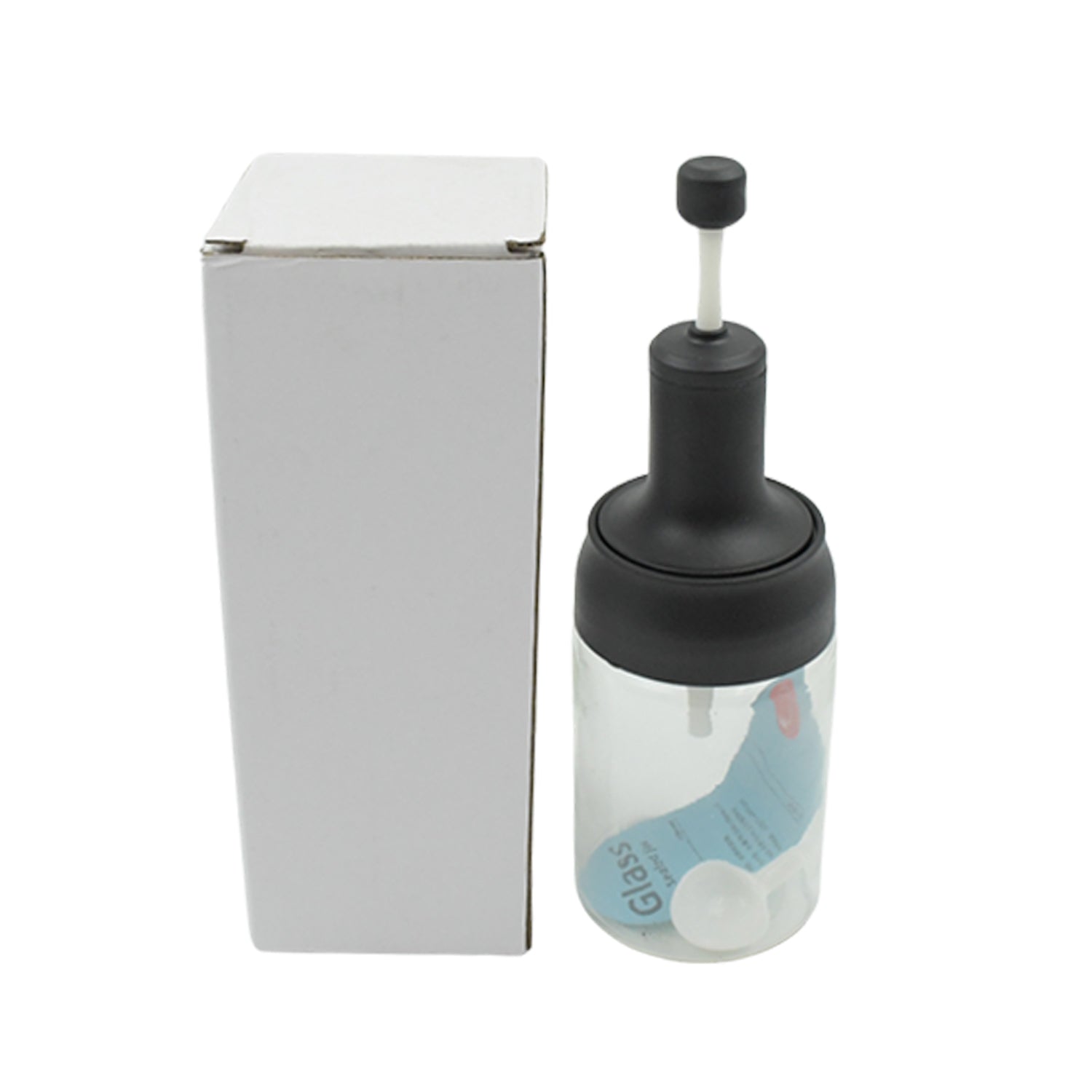 5522 Heat-Resistant Condiment Container Seasoning Box Glass Condiment Canisters Pots Bottle with Serving Spoons for Salt Spice Honey Sugar BBQ Resturant Jar, Oil Bottle Honey Jar Dispenser, Airtight Cap Transparent (1 Pc) 5522 Heat-Resistant Condiment Container Seasoning Box Glass Condiment Canisters Pots Bottle with Serving Spoons for Salt Spice Honey Sugar BBQ Resturant Jar, Oil Bottle Honey Jar Dispenser, Airtight Cap Transparent (1 Pc)